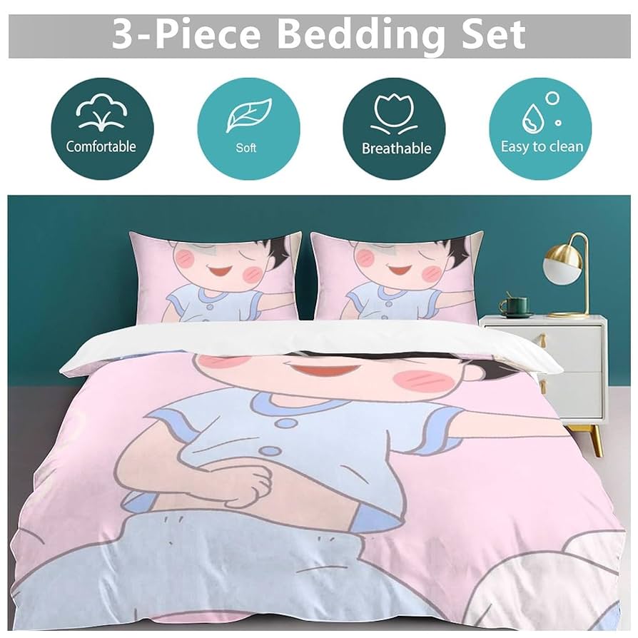 Amazon｜ちびまる子ちゃん 寝具セット シングル寝具カバーセット